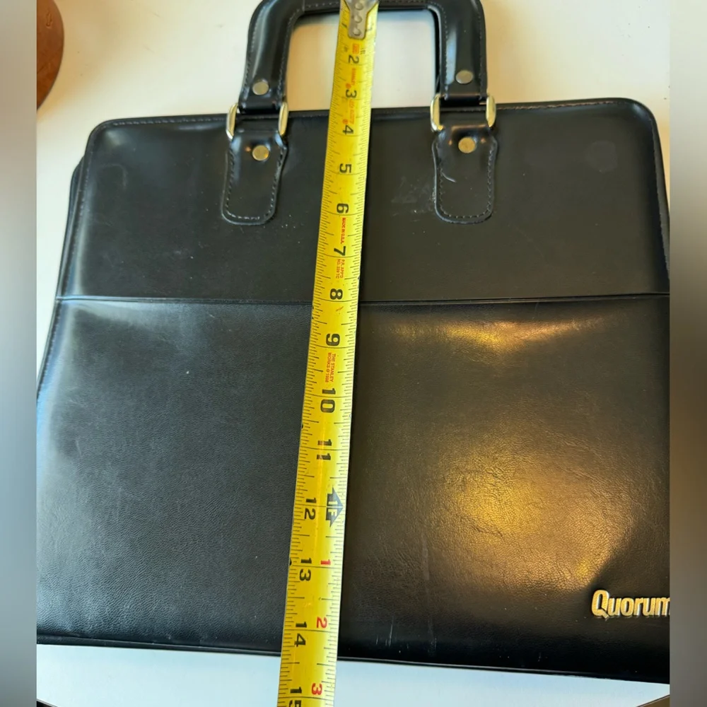Retro 1980s Zip Around Quorum Software Geek Briefcase 3 Ring Work Binder